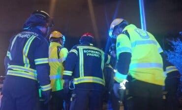 Dos heridos en una colisión frontolateral entre dos coches en Villa de Vallecas