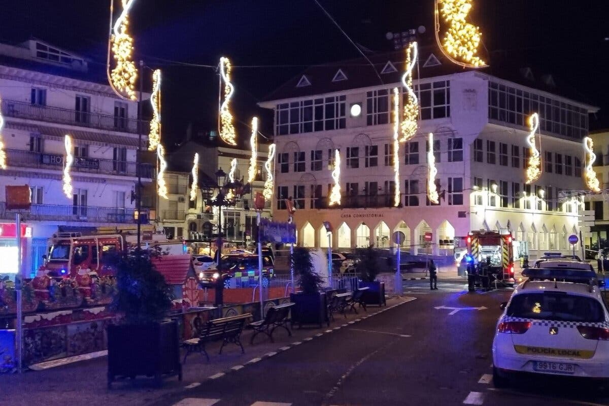 Una fuga de gas obligó a desalojar anoche la Plaza de la Constitución de Arganda 