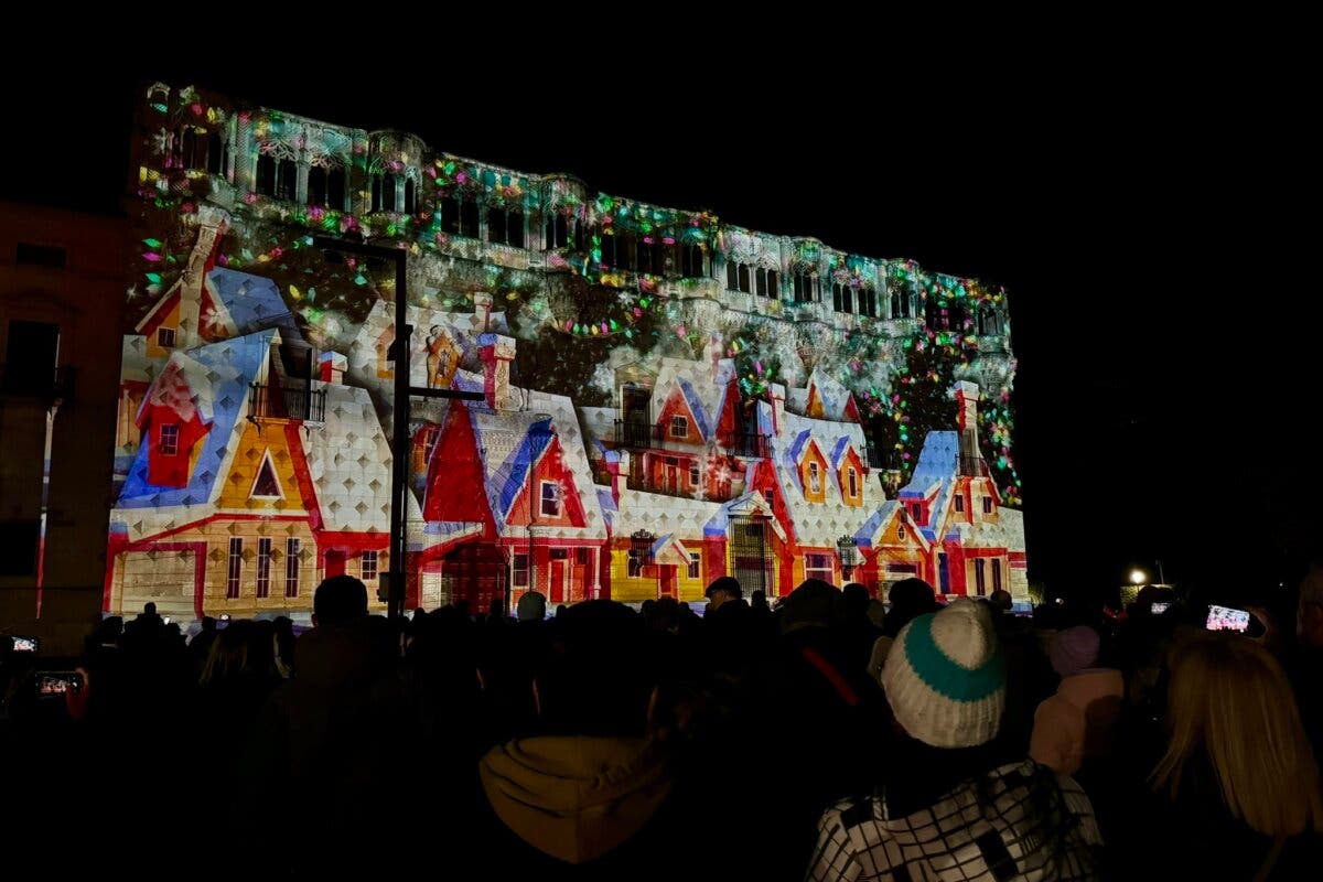 El espectacular videomapping que se puede ver en Guadalajara hasta el 4 de enero 