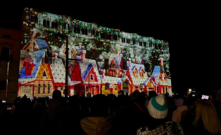 El espectacular videomapping que se puede ver en Guadalajara hasta el 4 de enero 