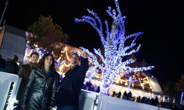 Ayuso visitó este sábado el Parque Mágicas Navidades de Torrejón de Ardoz