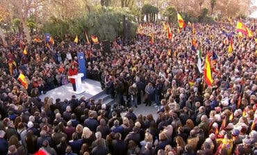 Miles de personas vuelven a protestar en Madrid contra la amnistía y los pactos del PSOE con Puigdemont