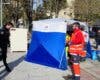 Recuperan de una parada cardiaca en Coslada a un hombre tras caer desplomado en plena calle