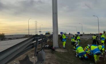 Muere un joven de 33 años en un accidente de tráfico en la M-50