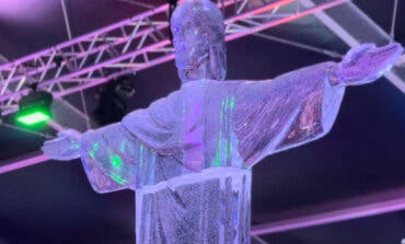 La impresionante exposición de esculturas de hielo que sólo puede verse en Torrejón de Ardoz