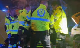 Dos heridos, uno muy grave, en dos accidentes de moto y patinete en Madrid 