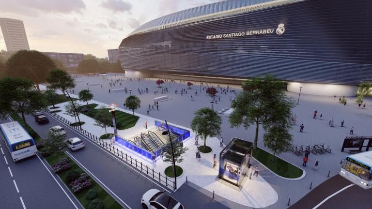 La Comunidad de Madrid inicia la reforma de la estación de Metro Santiago Bernabéu