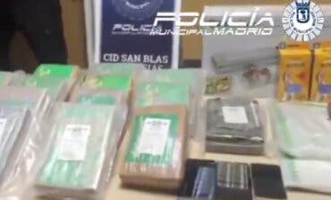 Detenido un joven en San Blas-Canillejas con 23 kilos de cocaína 