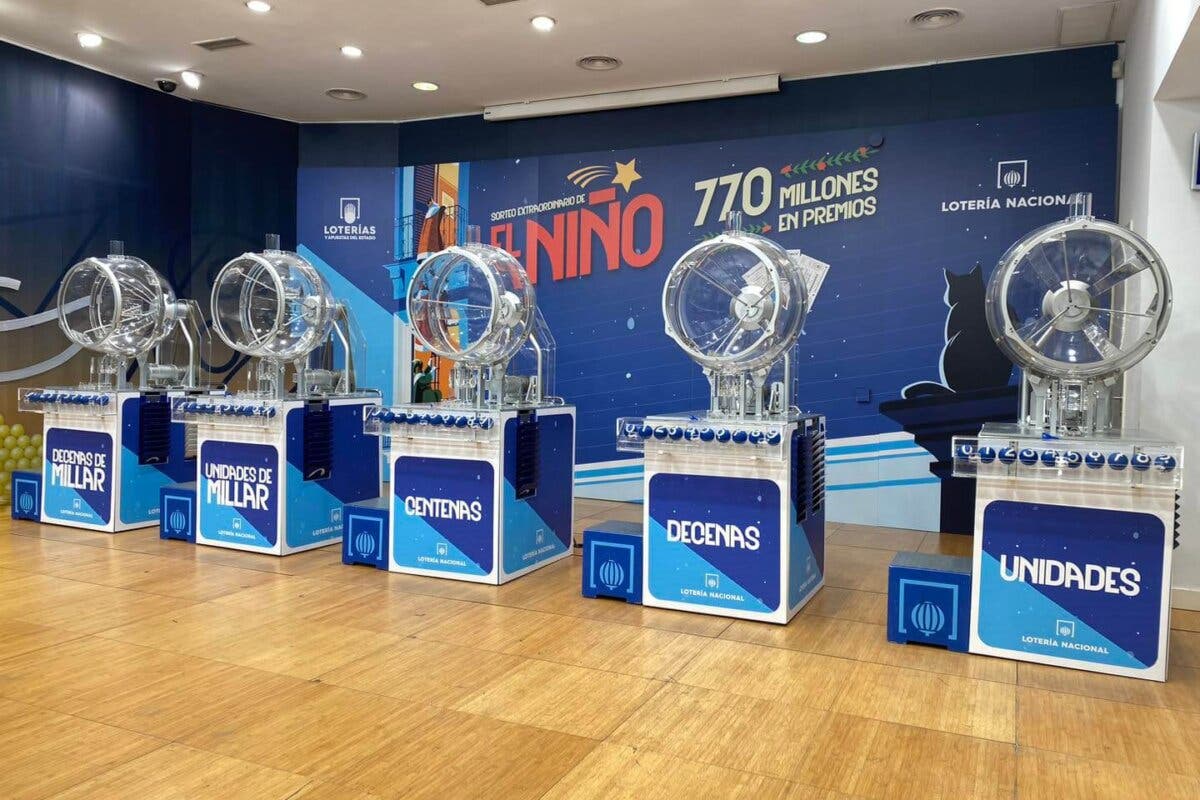 El sorteo de El Niño deja premios en Alcalá, Torrejón, San Fernando y Guadalajara 