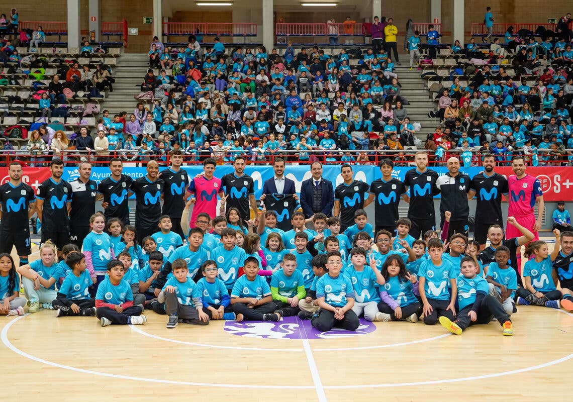 Movistar Inter inicia su Gira Megacracks con más de 700 escolares de Torrejón de Ardoz