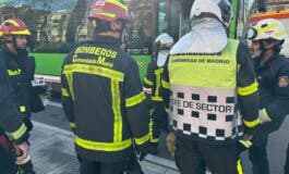 Herida grave una mujer de 76 años traer ser atropellada por un autobús interurbano en Leganés 