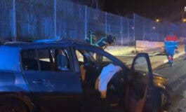 Cuatro jóvenes de unos 20 años heridos en un accidente en la carretera de Carabanchel a Villaverde