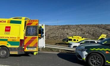 Herido grave el conductor de un tractor tras caer por un terraplén en Estremera