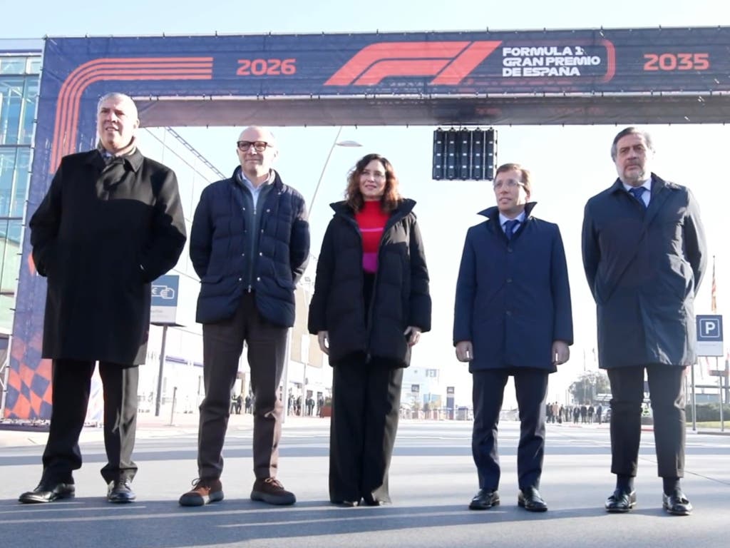 Ya es oficial: Madrid albergará el Gran Premio de España de Fórmula 1 de 2026 a 2035
