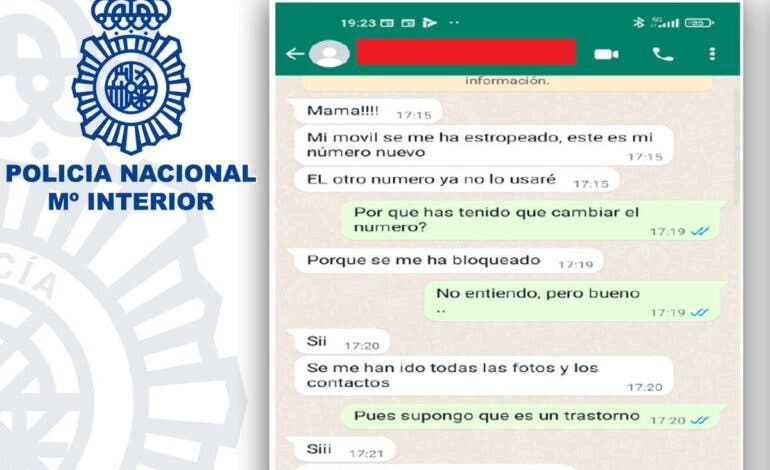 «Mamá, mi móvil está roto»: 59 detenidos por esta conocida estafa de WhatsApp