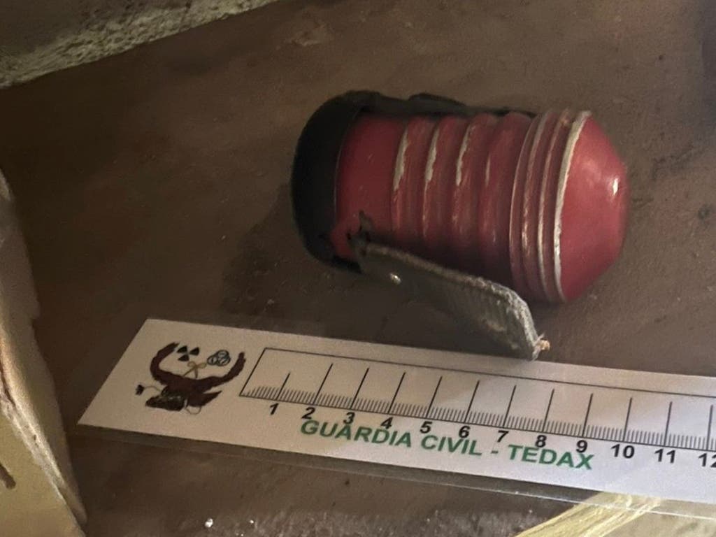 Neutralizan una granada de la Guerra Civil hallada en una vivienda en construcción en Guadalajara 