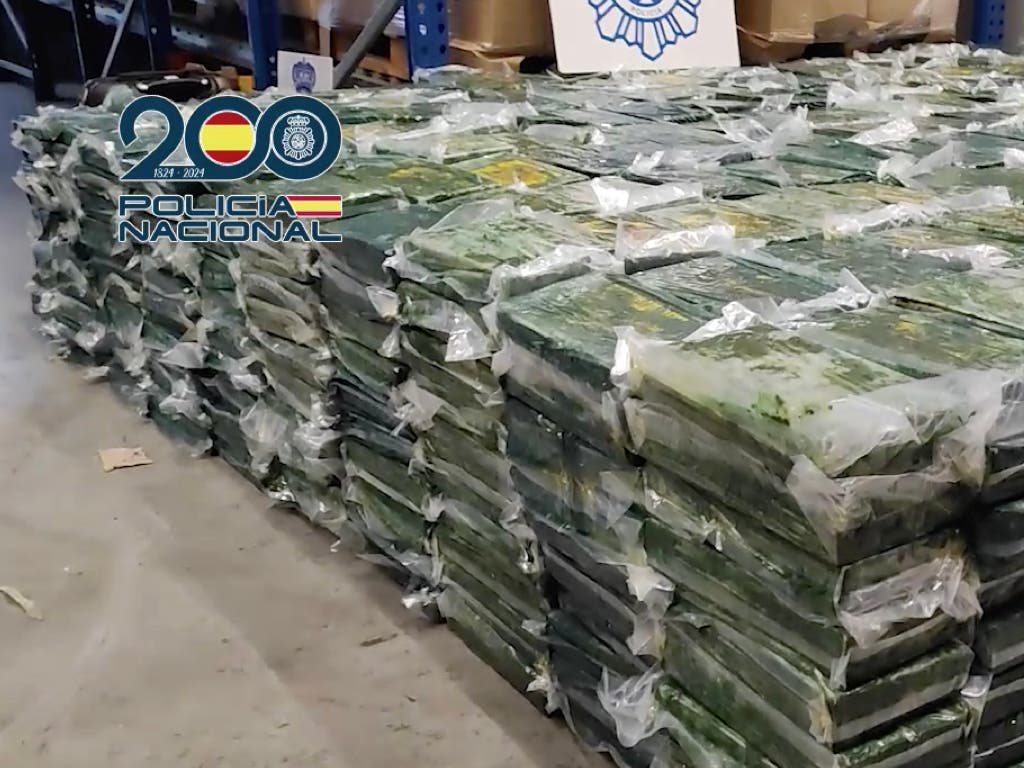 Intervienen en una empresa de Paracuellos 2,5 toneladas de cocaína 