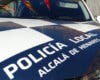 Pintan un grafiti descolgándose con cuerdas en una fachada de Alcalá de Henares: la Policía investiga
