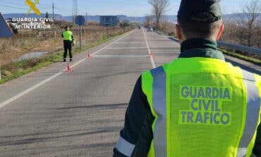 Investigada en Guadalajara una conductora ebria y sin carnet tras un accidente