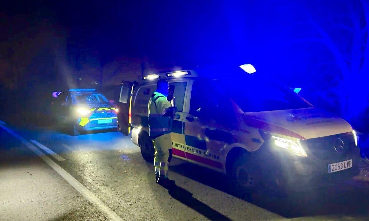 Muere un motorista en un accidente en la M-217, en Loeches  