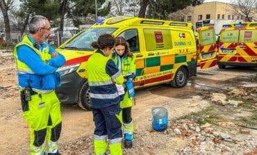 Muere un trabajador aplastado por una viga en San Fernando de Henares