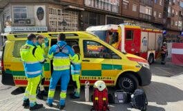Muere un obrero de 45 años tras caerle encima un muro de hormigón en Madrid 