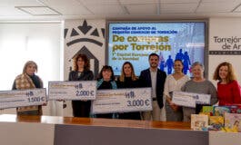 Entregados los cheques regalo del concurso «De compras por Torrejón, primera Capital Europea de la Navidad»