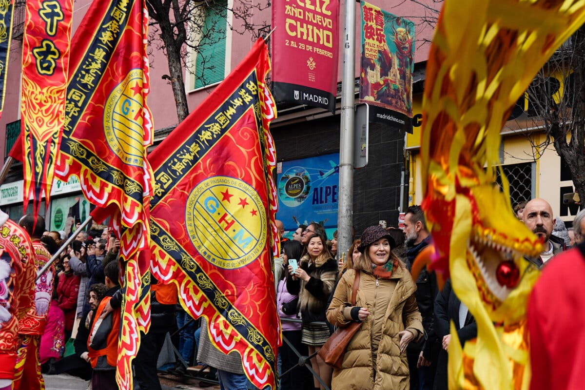 El gran desfile del Año Nuevo chino ha congregado a miles de personas en Usera