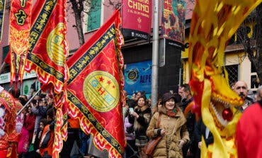 El gran desfile del Año Nuevo chino ha congregado a miles de personas en Usera