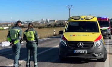 Heridos graves un hombre y una mujer tras impactar su moto contra un turismo en la M-415