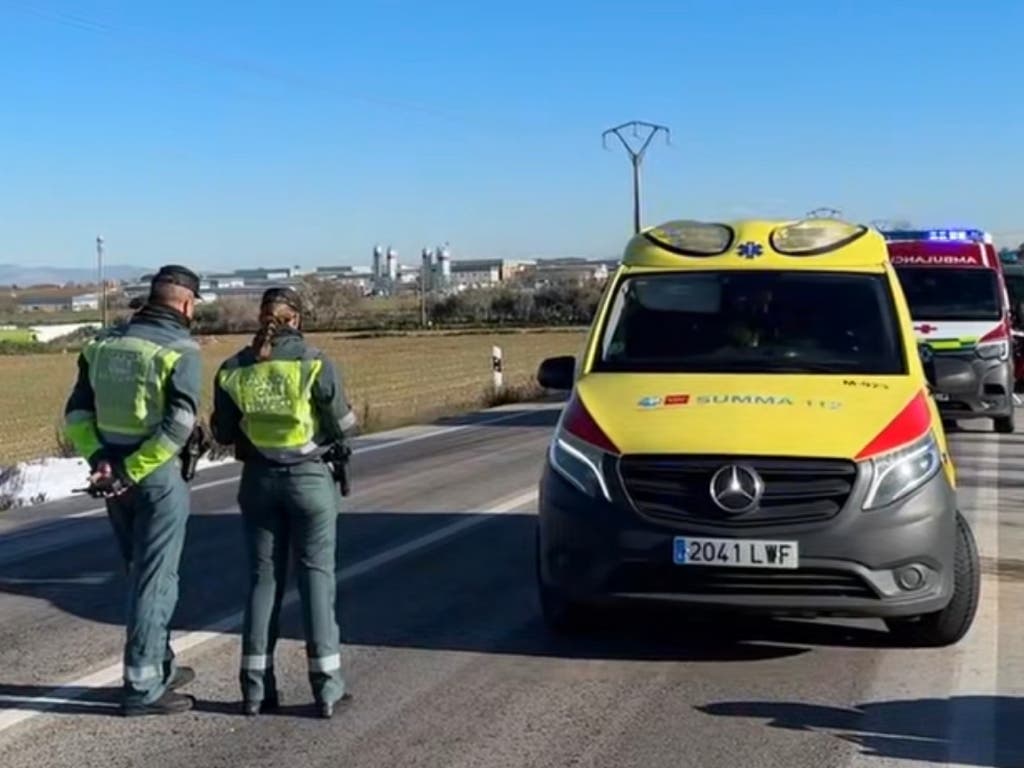 Heridos graves un hombre y una mujer tras impactar su moto contra un turismo en la M-415