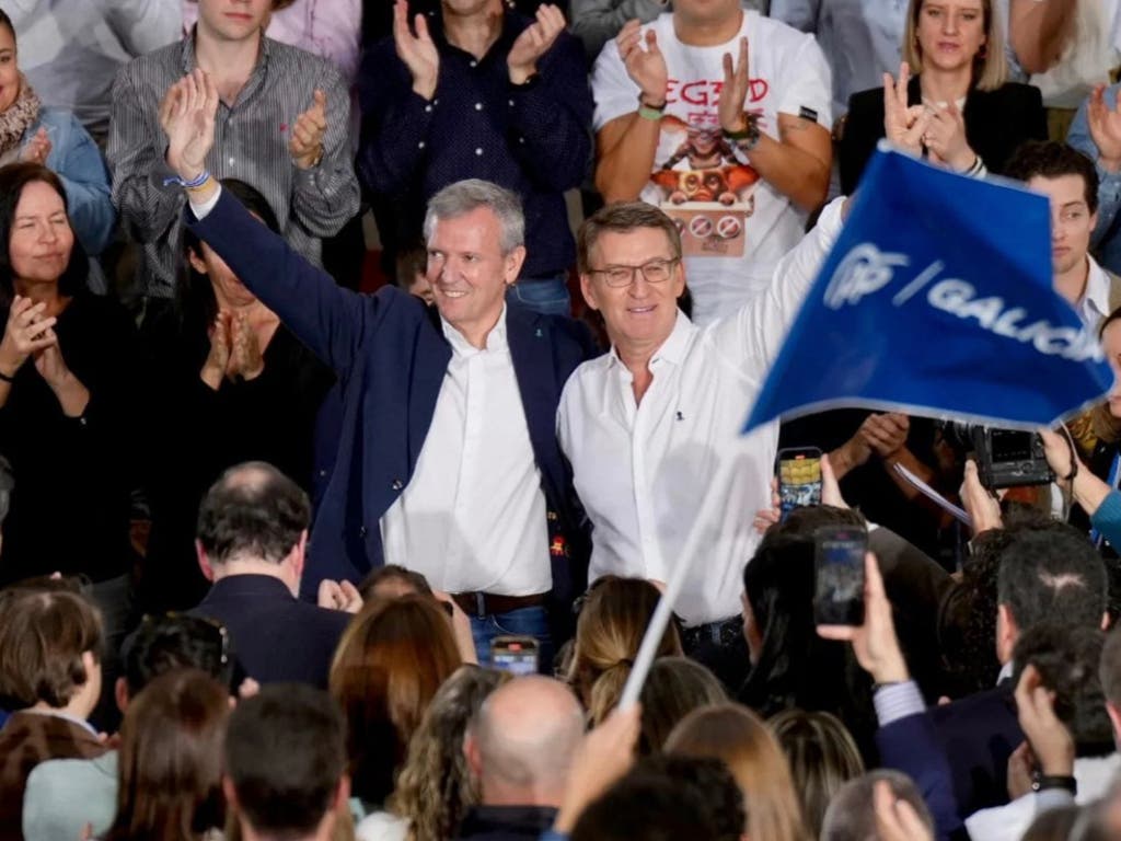 El PP revalida su mayoría absoluta en Galicia y suma cinco consecutivas