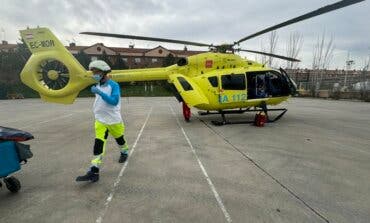 Herido grave un hombre al caer del tejado de una nave cuando colocaba placas solares en Aranjuez