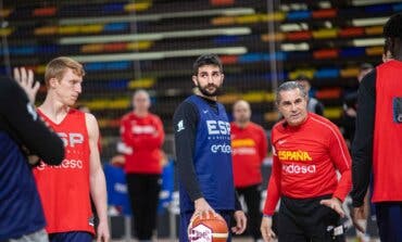 La selección española de baloncesto recala en Guadalajara tras disputar su primer partido de clasificación para el Eurobasket 2025