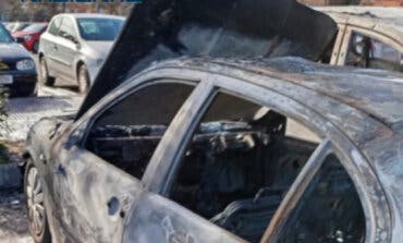 Detenido en Alcalá de Henares un pirómano que prendió fuego a varios vehículos 
