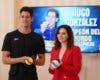 Ayuso recibe al nadador de Rivas Hugo González tras proclamarse campeón del mundo: «Ejemplo de humildad, talento, disciplina y sacrificio»