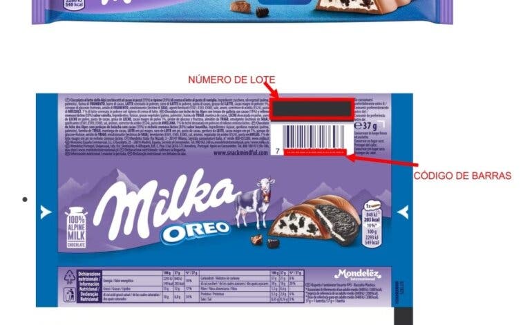 Ordenan retirar estas chocolatinas Milka tras alertar Madrid de la posible presencia de «fragmentos de plástico»