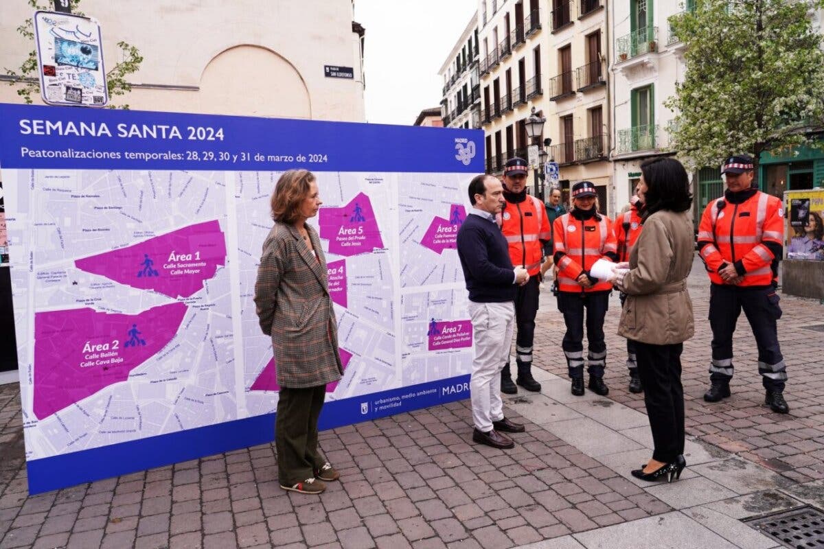 Madrid se prepara para las grandes procesiones: siete zonas blindadas al peatón y refuerzo del Metro un 125%
