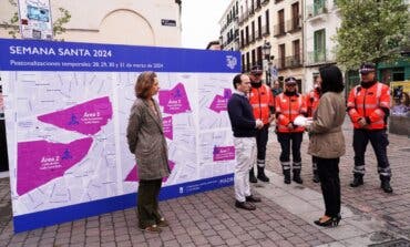 Madrid se prepara para las grandes procesiones: siete zonas blindadas al peatón y refuerzo del Metro un 125%