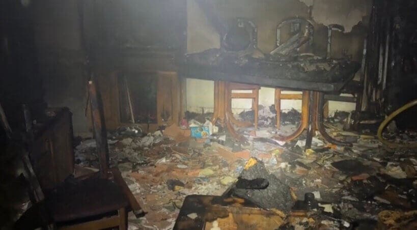 Detenido en Corpa el joven que incendió su casa en Alcalá de Henares con su familia dentro