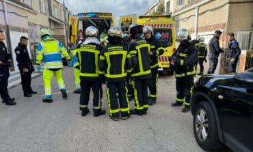 Un hombre y su hijo resultan heridos graves por la deflagración de un soplete en una vivienda de Getafe