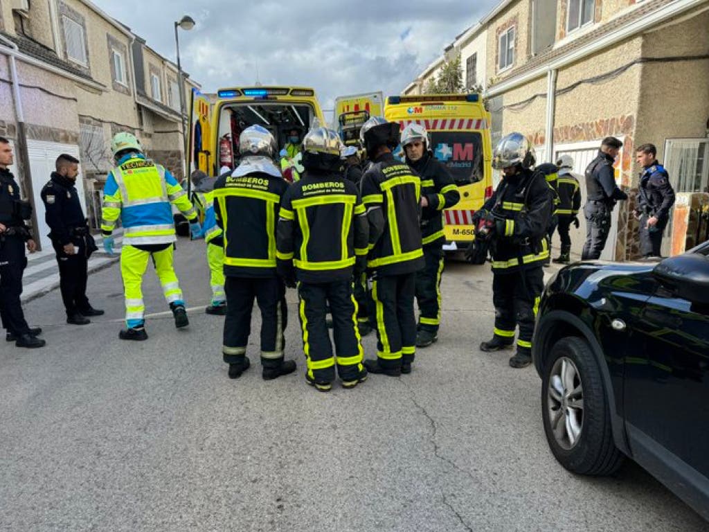 Un hombre y su hijo resultan heridos graves por la deflagración de un soplete en una vivienda de Getafe