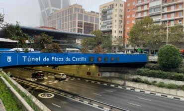 Madrid llevará a cabo obras de reparación en el túnel de Plaza de Castilla
