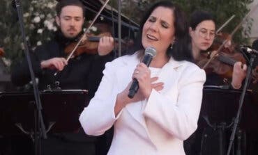 Emotivo homenaje en Madrid a las víctimas del 11M con el «Adiós» de Diana Navarro