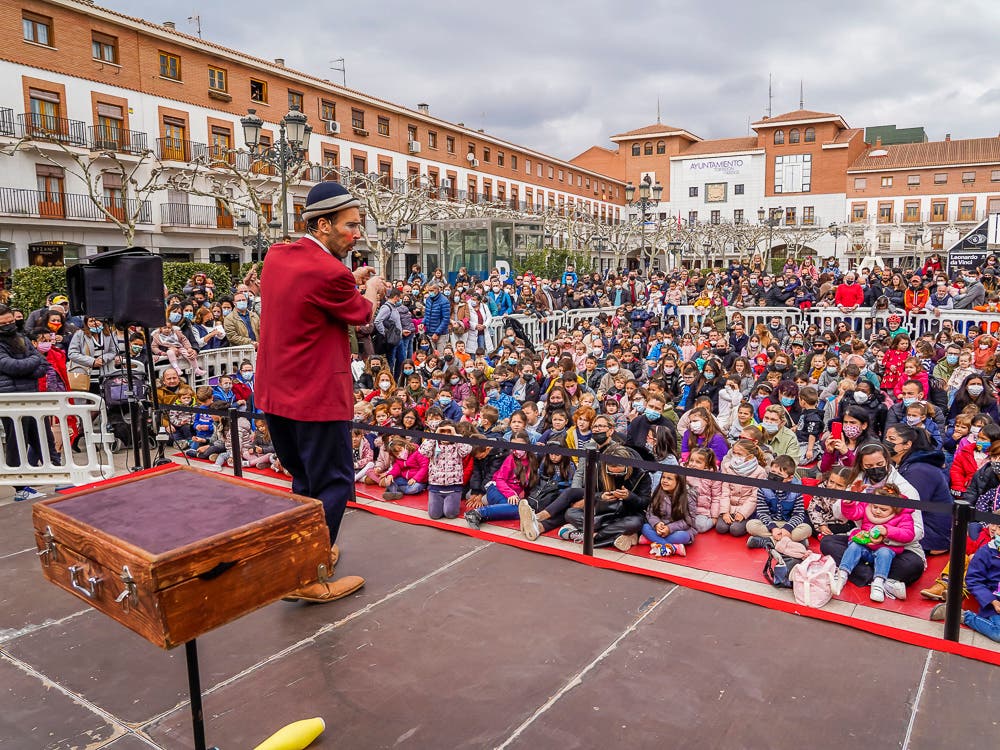 Continúa el Festival de Circo este sábado en la Plaza Mayor de Torrejón