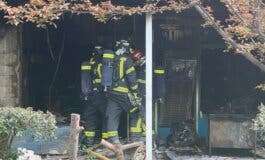 Dos heridos en un incendio y explosión en un local de La Elipa