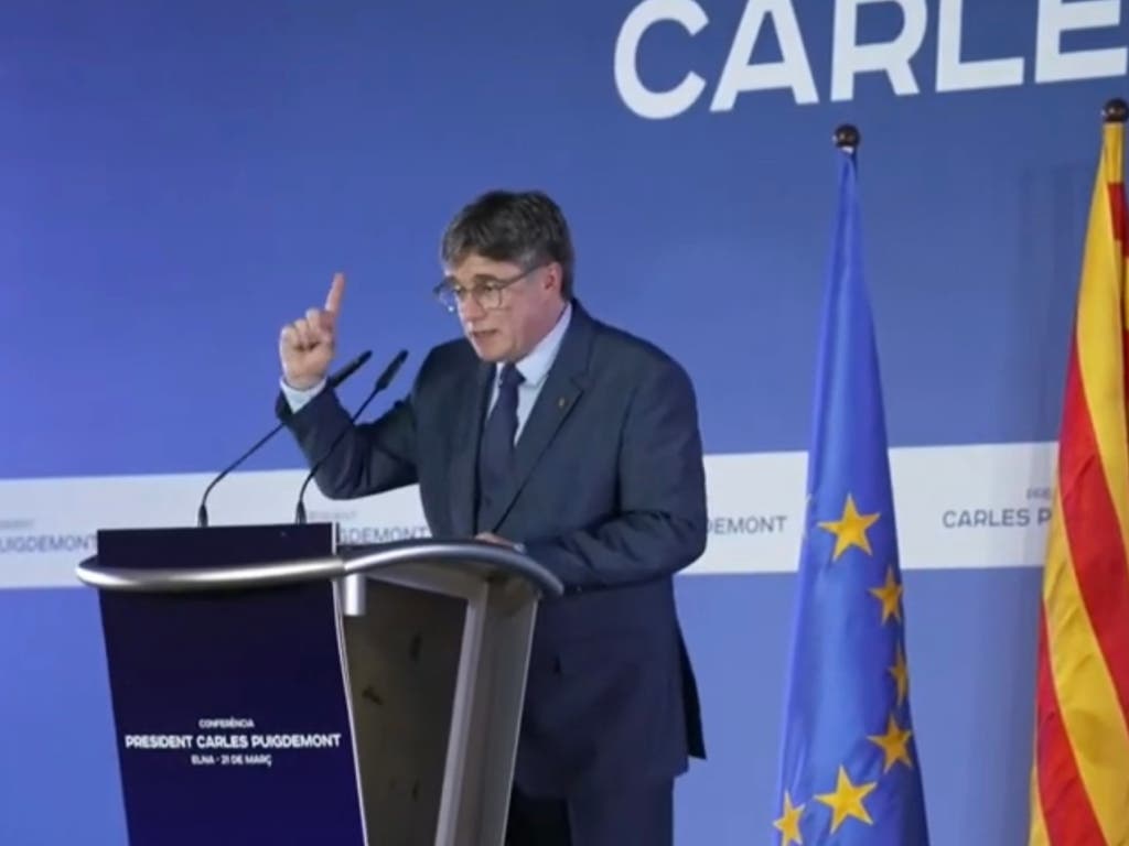 Puigdemont, fugado de la Justicia y amnistiado por Sánchez, anuncia que se presentará a las elecciones catalanas