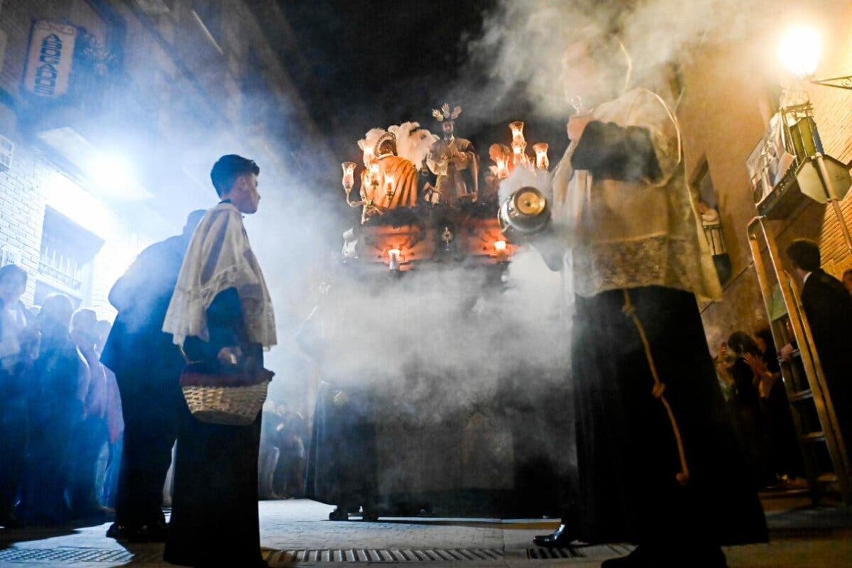 Espectacular comienzo de la Semana Santa de Alcalá de Henares, de Interés Turístico Nacional