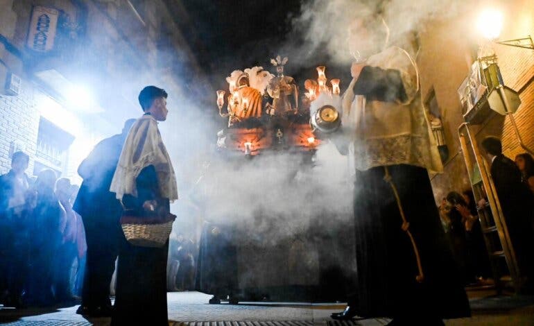 Espectacular comienzo de la Semana Santa de Alcalá de Henares, de Interés Turístico Nacional