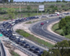 Tráfico complicado en varias carreteras madrileñas en la operación salida de Jueves Santo